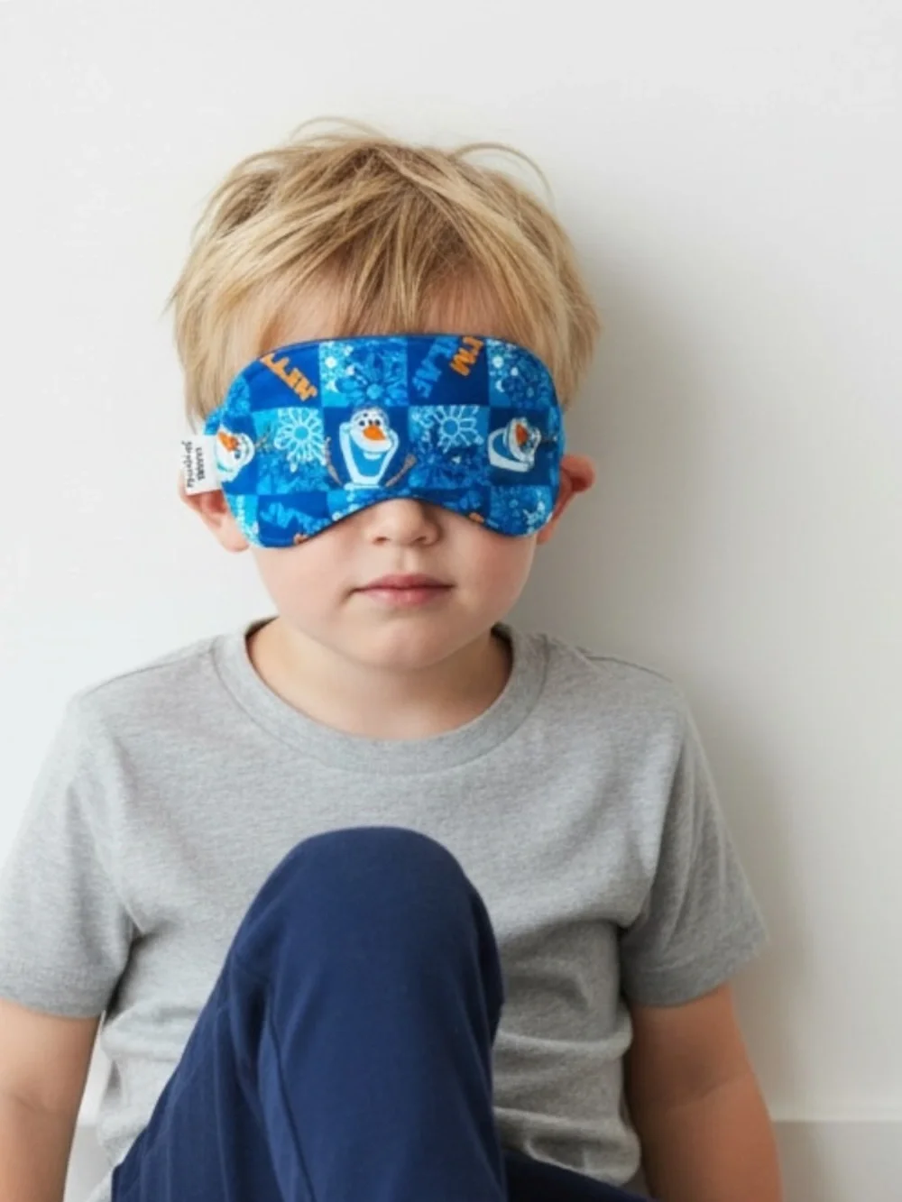 Frozen Olaf Print Kids Sleep Mask